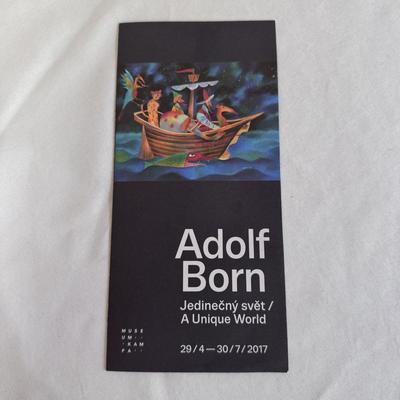 Adolf Born “Na Cestách” Book and Framed Art (GB-DZ)