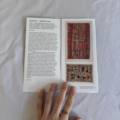 Adolf Born “Na Cestách” Book and Framed Art (GB-DZ)