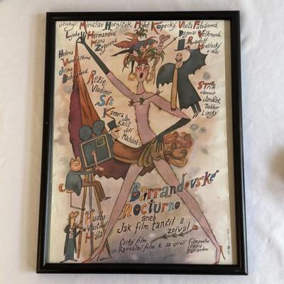 Adolf Born “Na Cestách” Book and Framed Art (GB-DZ)