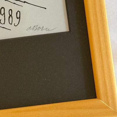 Adolf Born “Na Cestách” Book and Framed Art (GB-DZ)
