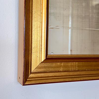 Gold Gild Framed Wall Mirror