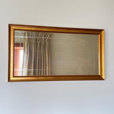 Gold Gild Framed Wall Mirror