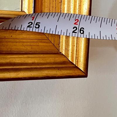 Gold Gild Framed Wall Mirror