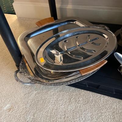 Silver items with some storage bags