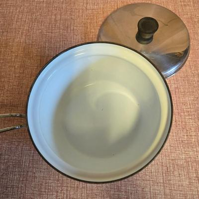 Catherine Holm Enamelware Saucepan