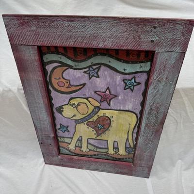 Colorful Dog Painting (LR-BM)
