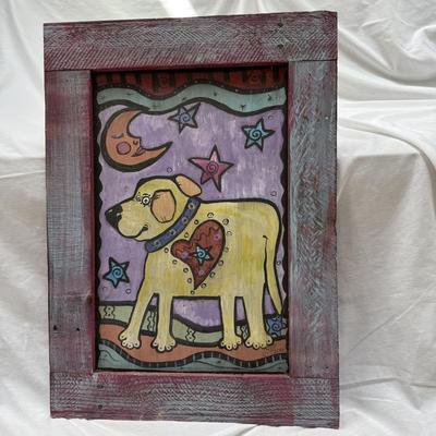 Colorful Dog Painting (LR-BM)