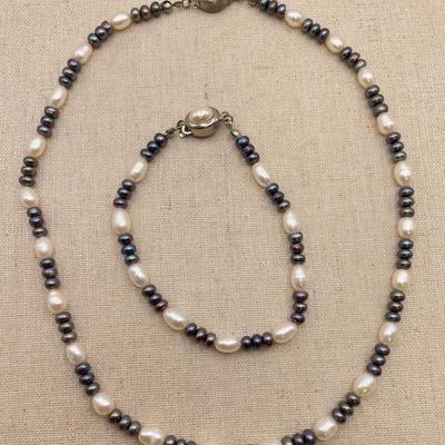 Jade, Freshwater Pearl & 14K (ST-SS)