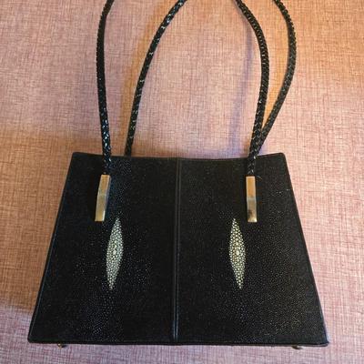 Vintage Stingray Leather Purse