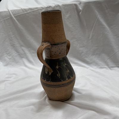 Two Handled Stoneware Pitcher (LR-BM)