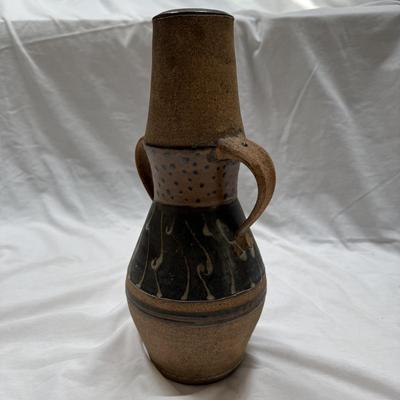 Two Handled Stoneware Pitcher (LR-BM)