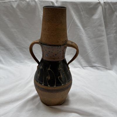 Two Handled Stoneware Pitcher (LR-BM)