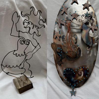 Metal Mermaid Art (LR-BM)