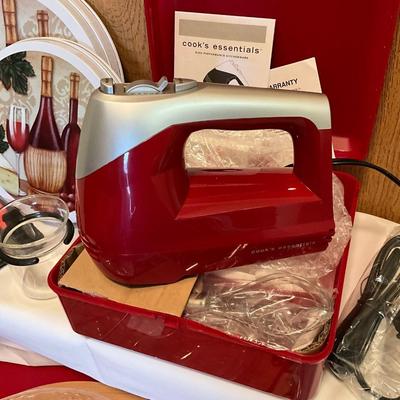 Cook’s Essential New Hand Mixer Plus