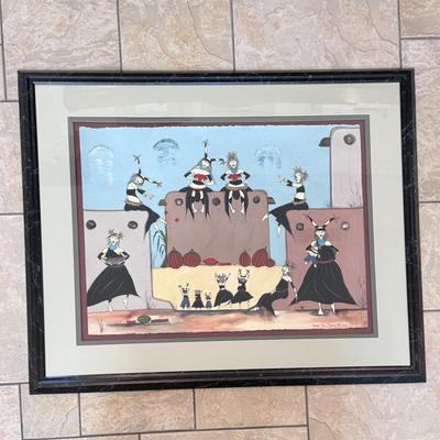 Michelle Tsosie Sisneros Framed Art (K-DZ)