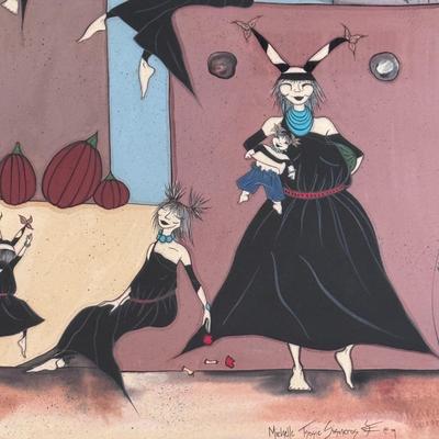 Michelle Tsosie Sisneros Framed Art (K-DZ)