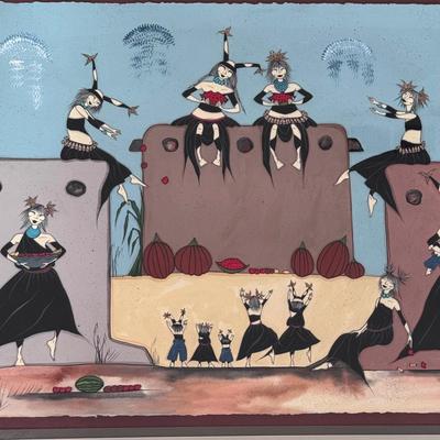 Michelle Tsosie Sisneros Framed Art (K-DZ)