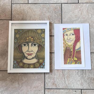 Two Pencil Signed Prints by William Asman (LR-DZ)