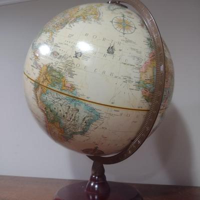 Vintage Replogle Desktop World Globe