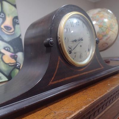 Antique Seth Thomas Humpback Mantle Clock with Key