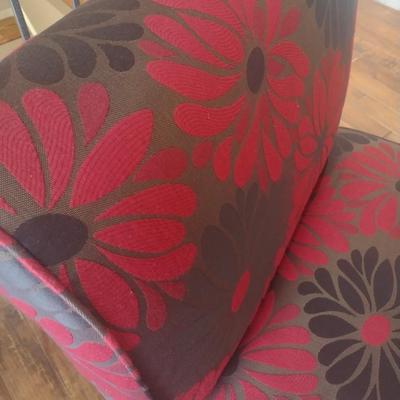Avenue Six Floral Pattern Upholstered Sitting Chair Choice A
