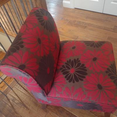 Avenue Six Floral Pattern Upholstered Sitting Chair Choice A