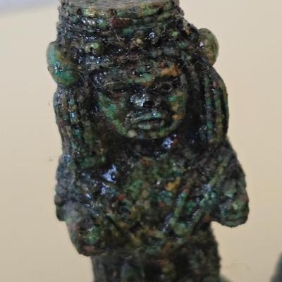 Aztec/Mayan-Themed Chess Set in Decorative Box