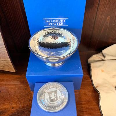Salisbury Pewter In Box Talbot County