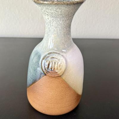 Vintage Pottery Craft USA Stoneware Wine Vino Decanter