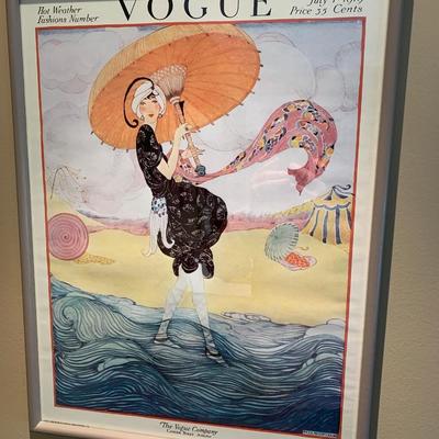 Framed Vogue Art