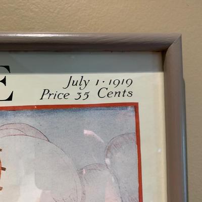 Framed Vogue Art