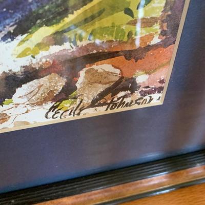 Cecilia Johnson Framed Gristmill