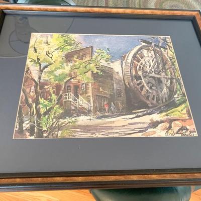 Cecilia Johnson Framed Gristmill