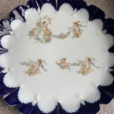 LS&S Austrian Antique Limoges Charger