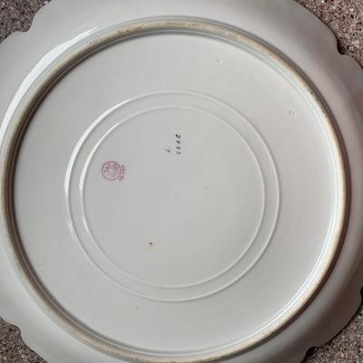 LS&S Austrian Antique Limoges Charger