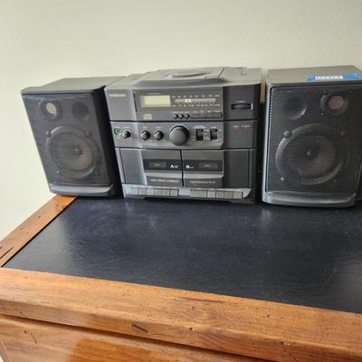 Samsung CD Cassette AM FM Radio