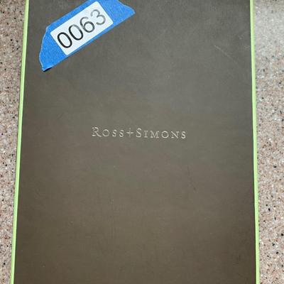 Ross-Simmons Graduated Black Freshwater Pearls