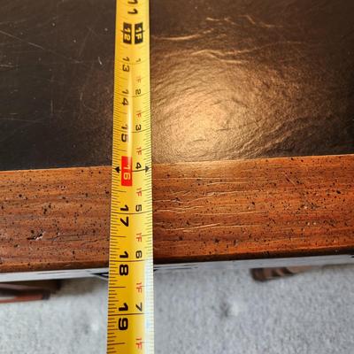 Young Hinkle Ships Ahoy Solid Wood Desk & Chair 46x18x30 knee hole 21