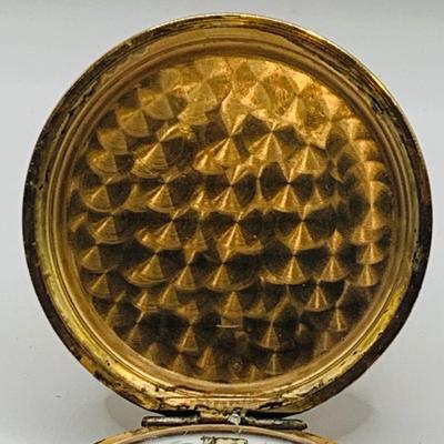 LOT 299: Vintage Arnex Swiss Pocket Watch with Chain