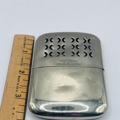 LOT 300: Collection of Vintage Pockets Watches by Benus, Rene Pavot, & Majestron and Vintage Large Sportsman Lighter from Japan