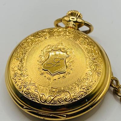 LOT 300: Collection of Vintage Pockets Watches by Benus, Rene Pavot, & Majestron and Vintage Large Sportsman Lighter from Japan