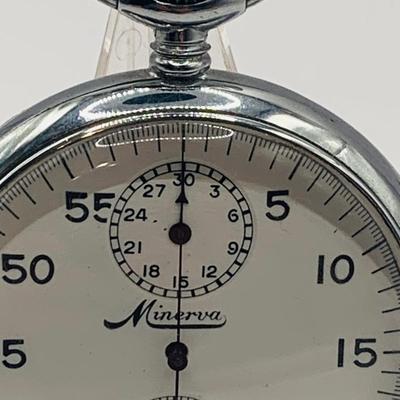 LOT 301: Collection of Vintage Swiss Made Stop Watches by Camero, Zonex, Minerva 1939 US Navy