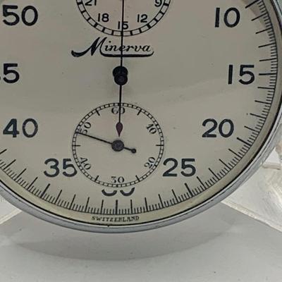 LOT 301: Collection of Vintage Swiss Made Stop Watches by Camero, Zonex, Minerva 1939 US Navy
