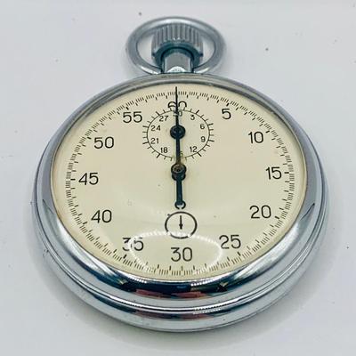 LOT 302: Assortment of Vintage Stop Watches - Swiss Made Apollo and Thales and One From the USSR