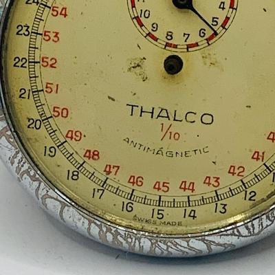 LOT 302: Assortment of Vintage Stop Watches - Swiss Made Apollo and Thales and One From the USSR