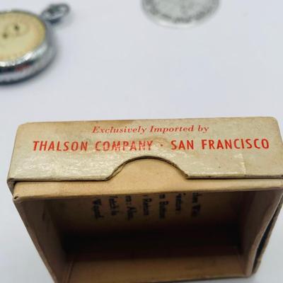 LOT 302: Assortment of Vintage Stop Watches - Swiss Made Apollo and Thales and One From the USSR