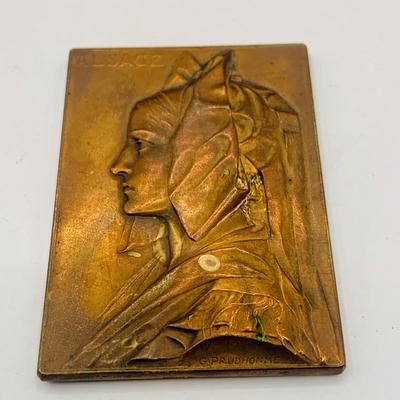 LOT 304: Collection of Six (6) Bronze Medals and Medallions Featuring Notable Women and More