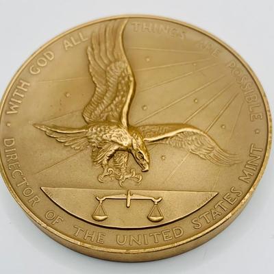 LOT 304: Collection of Six (6) Bronze Medals and Medallions Featuring Notable Women and More