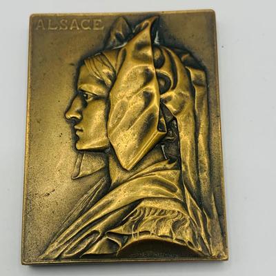 LOT 304: Collection of Six (6) Bronze Medals and Medallions Featuring Notable Women and More