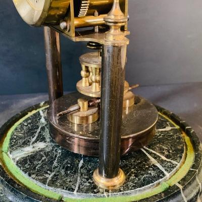 LOT 305: Vintage Marble Base BHA Anniversary Clock